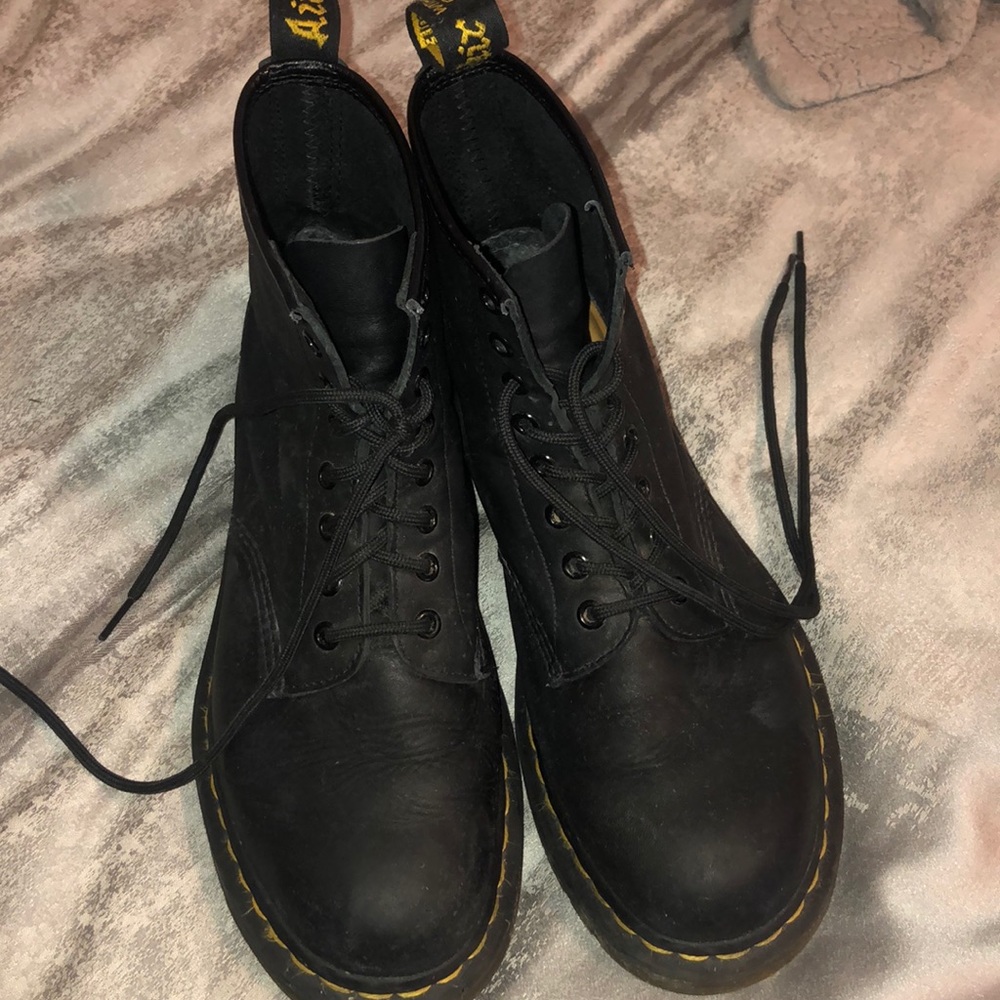 black doc martens!